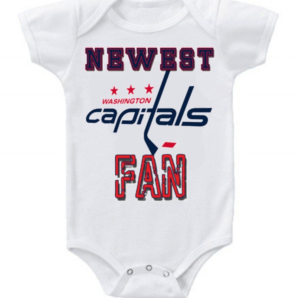New Cute Baby One Piece Hockey Washington Capitals